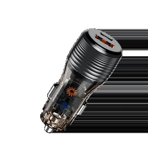 Fast Smart Car Charger Type-c Usb-c Qc18w Pd30w Mini Car Charger ...