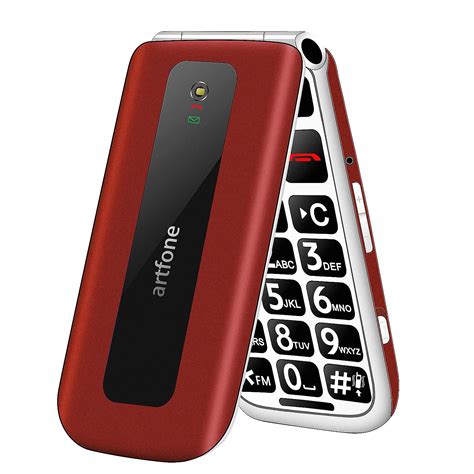 Buy Artfonebig Button Mobile Phone For Elderly Senior Flip Phones Sim