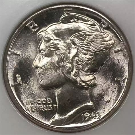 D Mercury Dime Ngc Ms Fb Old Pueblo Coin