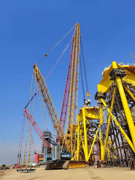 Sarens Sarens Works For The Seagreen Offshore Wind Project In China