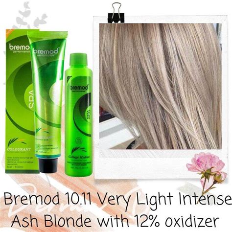 Max Bliss Bremod Very Light Intense Ash Blonde With Free Oxidizer Lazada Ph