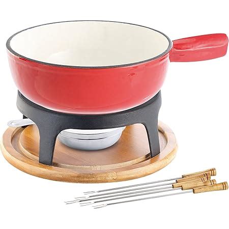 KUHN RIKON Käsefondue Set Alpenweide 23 am aus Ton