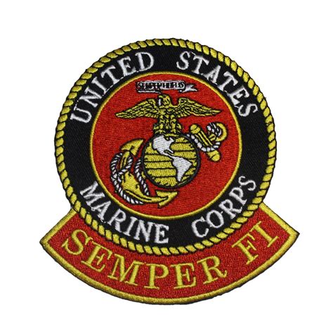 Semper Fi Logo Font Semper Fidelis Always Faithful Vector