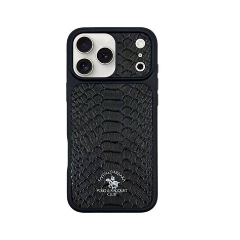 santa barbara polo raquet club knight series  iphone  pro black