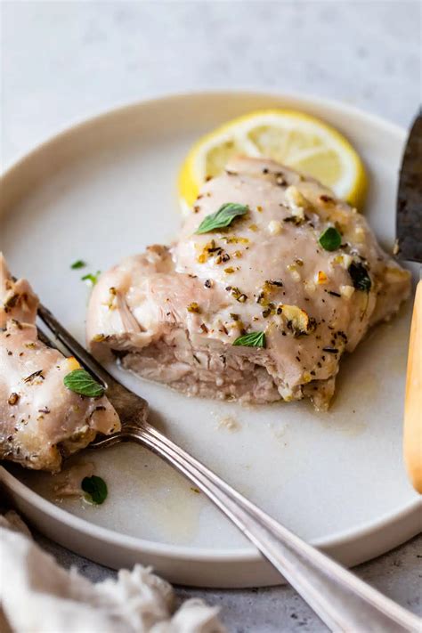 Baked Lemon Chicken Thighs - The Almond Eater
