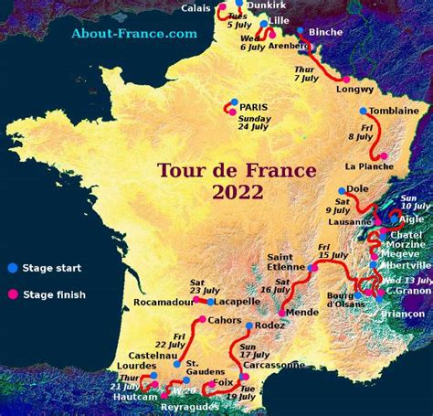 Tour De France Se Route Maps Infoupdate Org