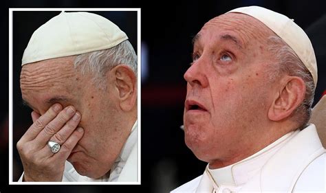 Pope Francis Overcome With Emotion As Pontiff Breaks Down In Tears Over