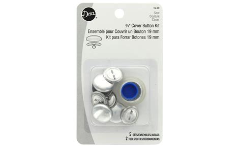 Dritz Cover Button Kit 75 5pc Michaels