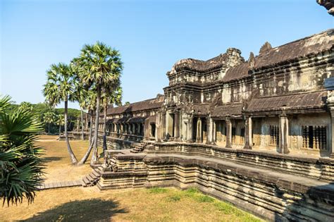 Photo Libre De Droit De Troisième Enceinte Galeries Du Temple Dangkor