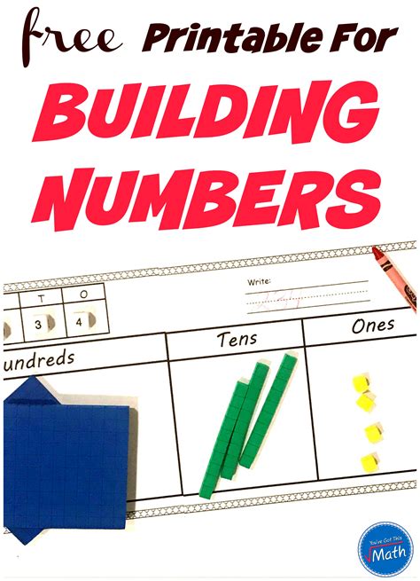 Tens Blocks Printable