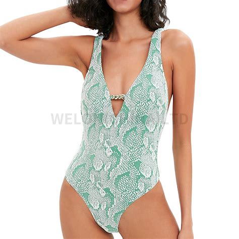 Fashion Bikini Hollwed Sexy Swimsuit Printed Women Bathing Suit Designer Swimwear Swimsuit And