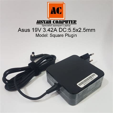 Jual Adaptor Charger Laptop Asus X455 X455l X455lf X455ld A455l A455ld 19v 342a Square