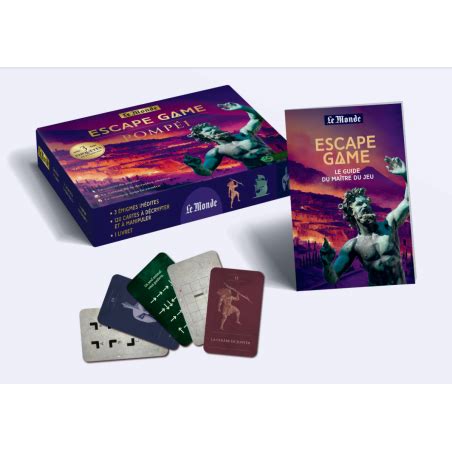 Escape Games Jeu De Soci T S Lection Du Monde