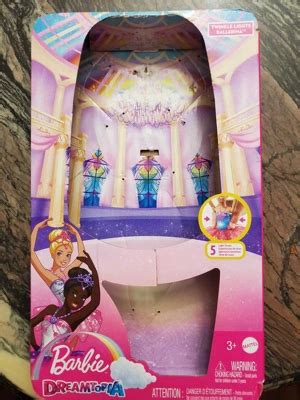 Barbie Dreamtopia Twinkle Lights Blonde Ballerina Doll Target