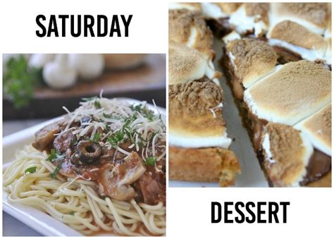 Weekly Menu Plan 7 - The Idea Room