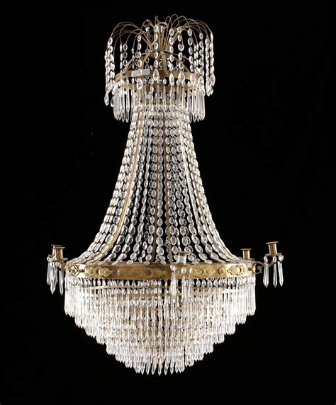 LJUSKRONA för sex ljus Empirestil Bukowskis