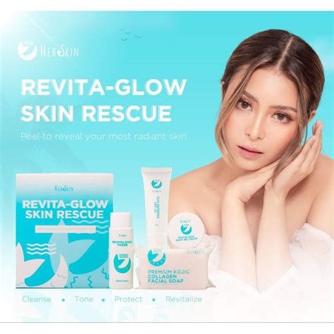 Her Skin Revita Glow Skin Rescue Set Shopee Philippines