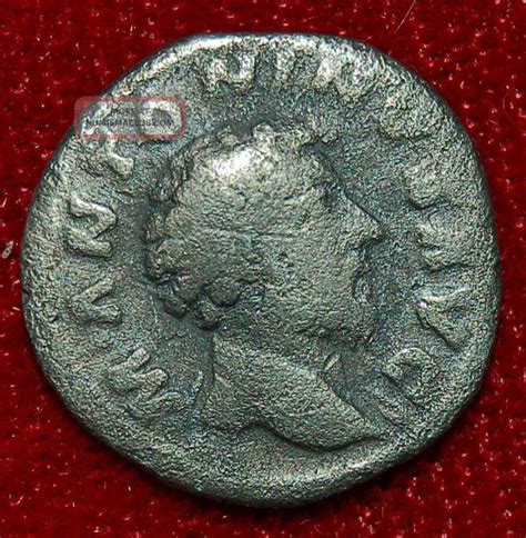 Roman Empire Coin Marcus Aurelius Providentia On Reverse Silver Denarius