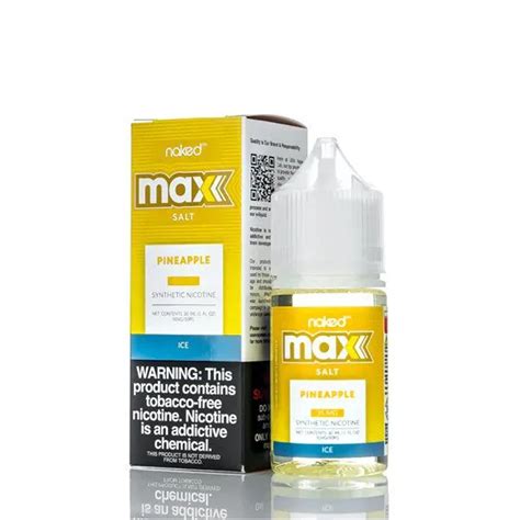 NicSalt Naked Max Pineapple Ice Ml Mg OnPuffs