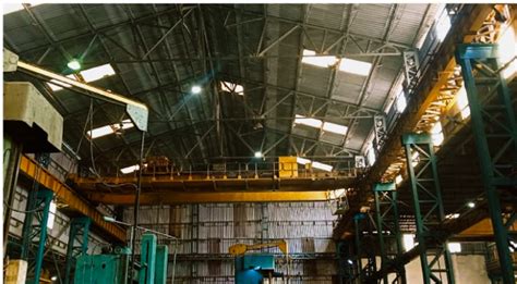 overhead crane  machine shop kaushico machine tools