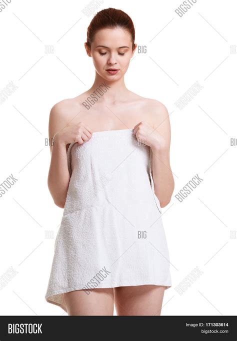 Naked Woman Towel Image Photo Free Trial Bigstock