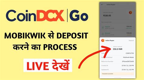 How To Deposit Money In Coindcx Go Coindcx Go Me Add Fund Kaise Kare