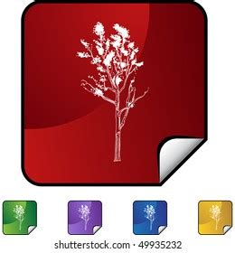 skinny tree stock vector royalty   shutterstock