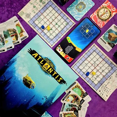 Finding Atlantis Board Game Diaries Boardgamegeek
