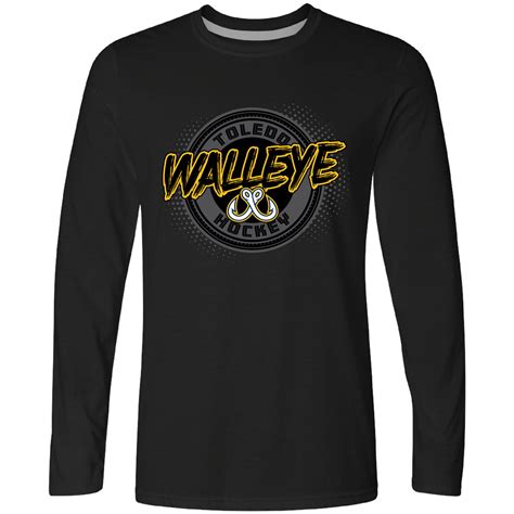 Toledo Walleye Platinum Long Sleeve T The Swamp Shop