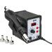 D Hot Air Iron Gun V W Smd Ic Soldering Rework Solder