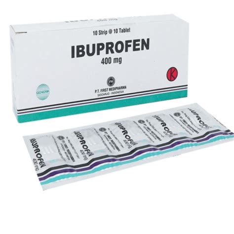 Ibuprofen 400 Mg 10 Tablet First Medifarma Manfaat Kandungan Dosis