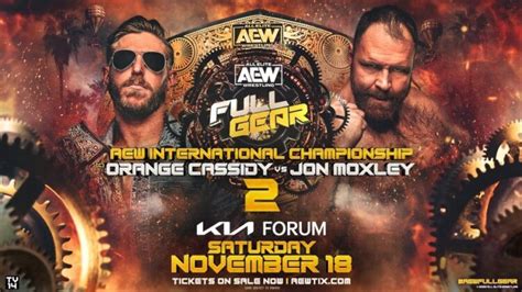 AEW Confirms New Title Match For Full Gear 2023