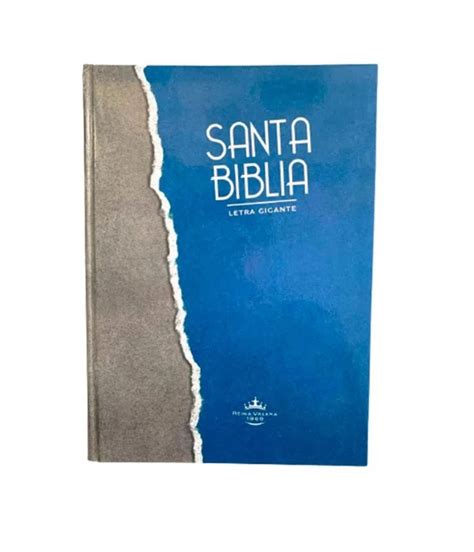 Biblia Reina Valera Letra Grande Pasta Dura