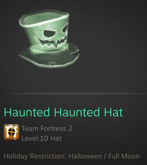 Haunted Haunted Hat R Tf2memes