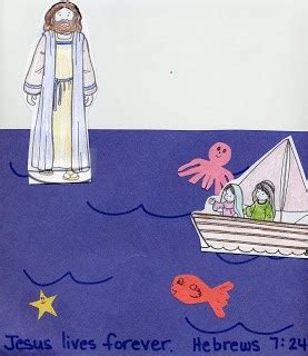 Sunday School Crafts for Jesus Walks on the Water - Bible Crafts and ...