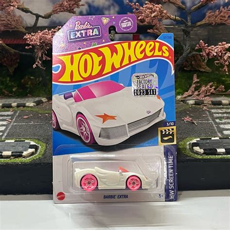 Jual Hot Wheels Barbie Extra White Factory Sealed Shopee Indonesia