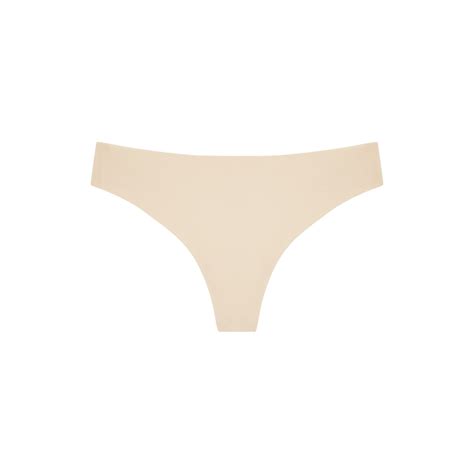 Wacoal Accord Almond Seamless Thong Nude Editorialist
