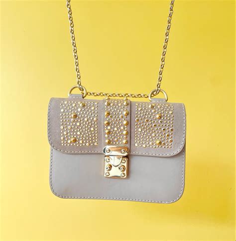 Bolsa Spikes Nude Bolsa De Ombro Feminina Schutz Usado Enjoei