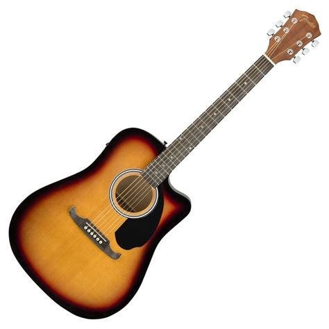 Fender Fa Ce Dreadnought Wf Sunburst On Ohguitar