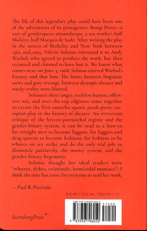 Valerie Solanas Up Your Ass ISBN