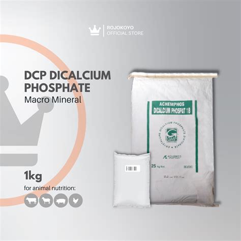 Jual Dicalcium Phosphate Dcp Feed Grade Hewan Shopee Indonesia