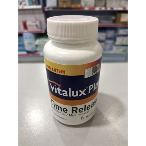 Vitalux Plus Time Release Multivitamin Multimineral Shopee Malaysia