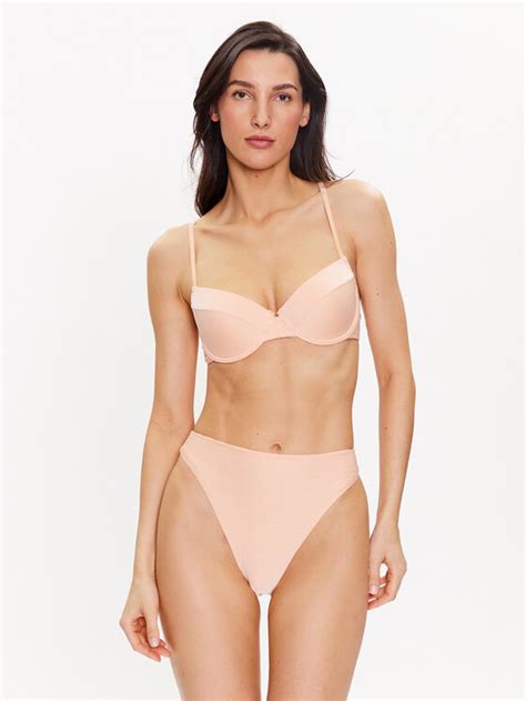 Hunkemöller Dół od bikini Riviera 201275 Pomarańczowy Modivo pl