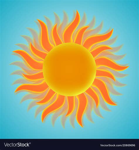 Sun Sun Icon Sunlight Symbol Royalty Free Vector Image