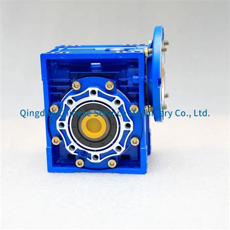 Nmrv Series Right Angle Hollow Shaft Industrial Worm Transmission