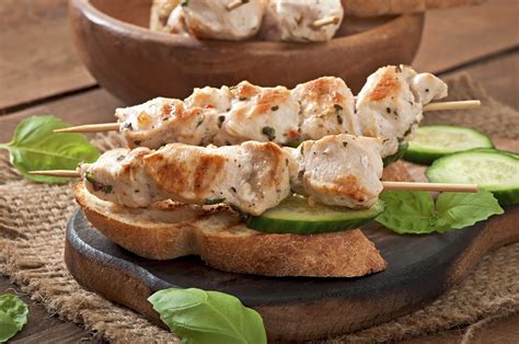 Шашлык из индейки с йогуртом — пошаговый рецепт приготовления с фото