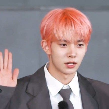 Enhypen Enha Heeseung Aesthetic Lq Icons Pfp Kpop Bg Cute Pink Hair In