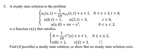 Answered 5 A Steady State Solution To The Bartleby