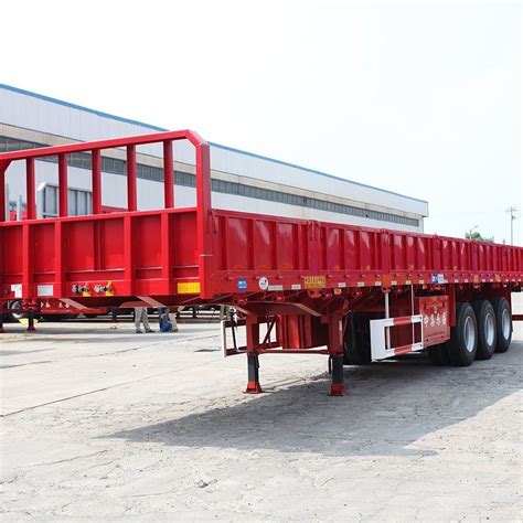 Vehicle Master Axles Tons Ft Ton Bulk Cargo Side Wall Semi