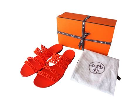 Hermès Hermes Nude Jelly Red Rubber ref 41166 Joli Closet